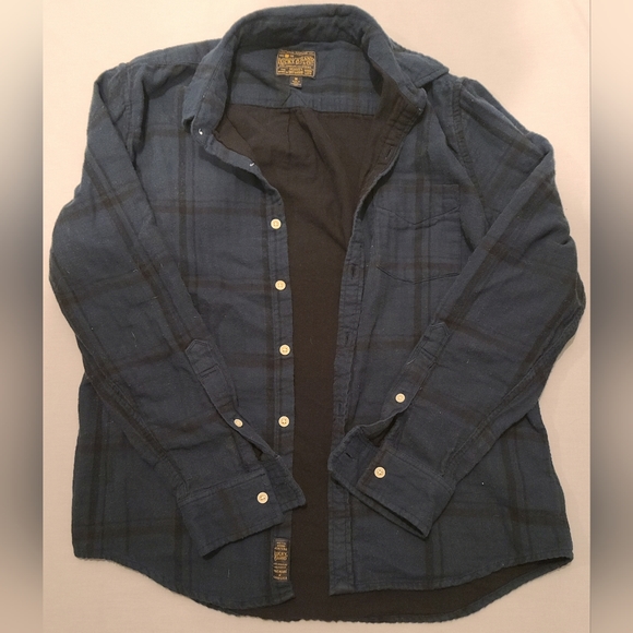 Lucky Brand button-down; flannel; medium - Picture 1 of 3
